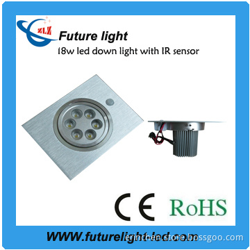18w remote control led down light with IR
